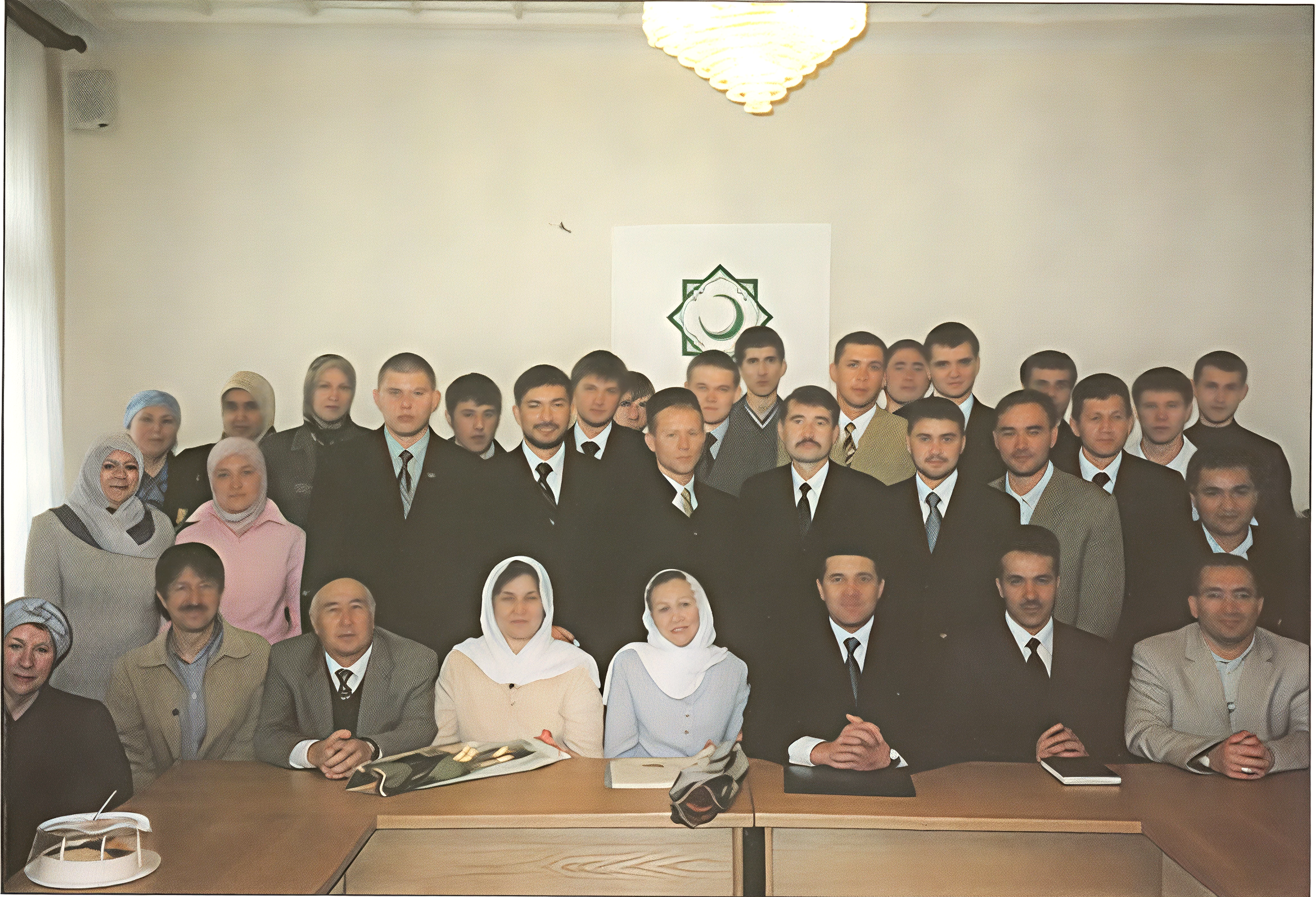 Студенты и преподаватели Московского исламского университета. 2003 г.
